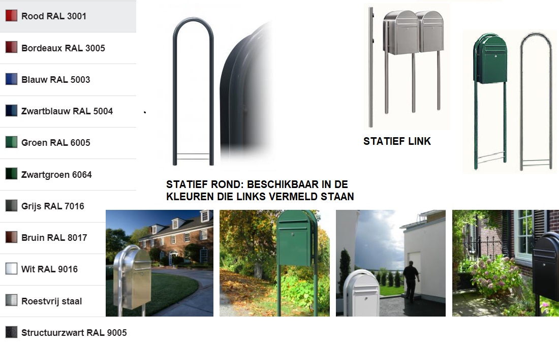 Statief rond donkergrijs